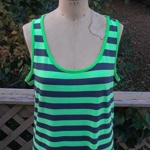 New Plus size 2X maxi dress striped by Last Exit